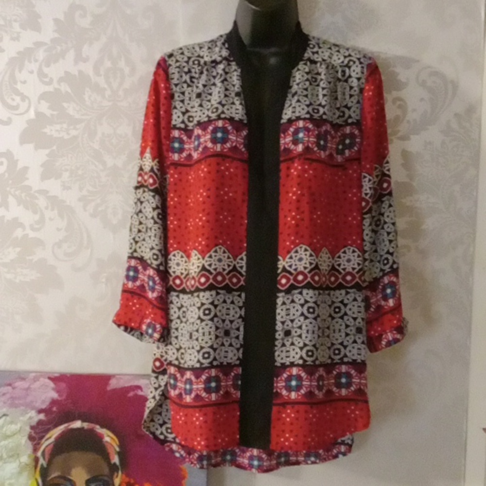 MY MICHELLE TUNIC TOP M